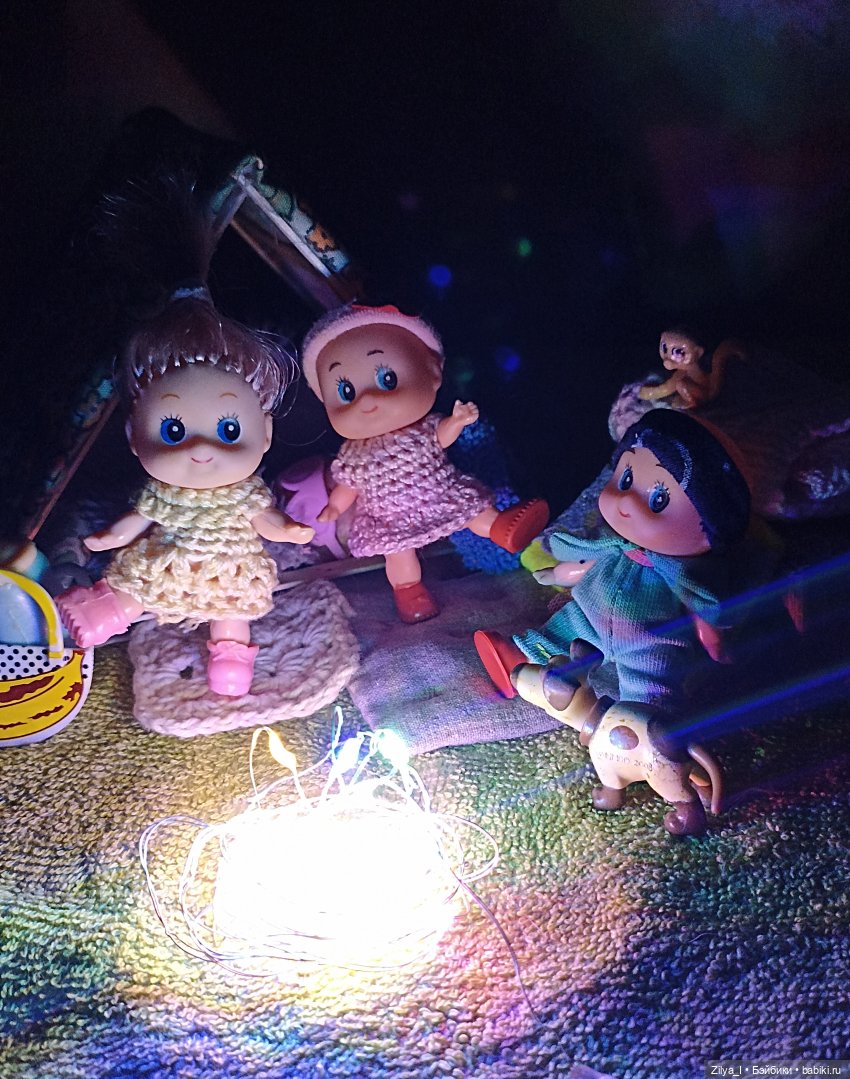 Лысики в походе — Куклы L