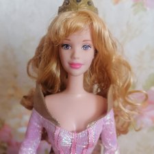 Аврора (Disney Dazzling Princess Barbie 2000 Sleeping Beauty Aurora Mattel)