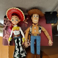 Куклы Вуди и Джесси из Истории игрушек (Toy story)