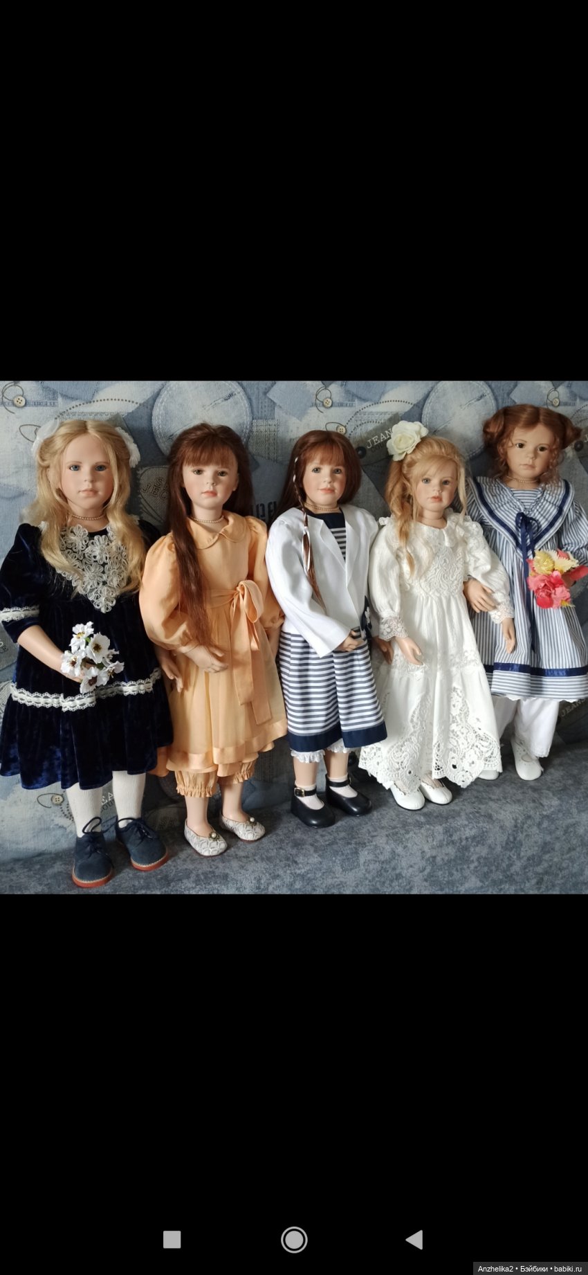 Стайка нежных голубей — Куклы Vera Scholz (Вера Шольц): WPM (Waltershauser)