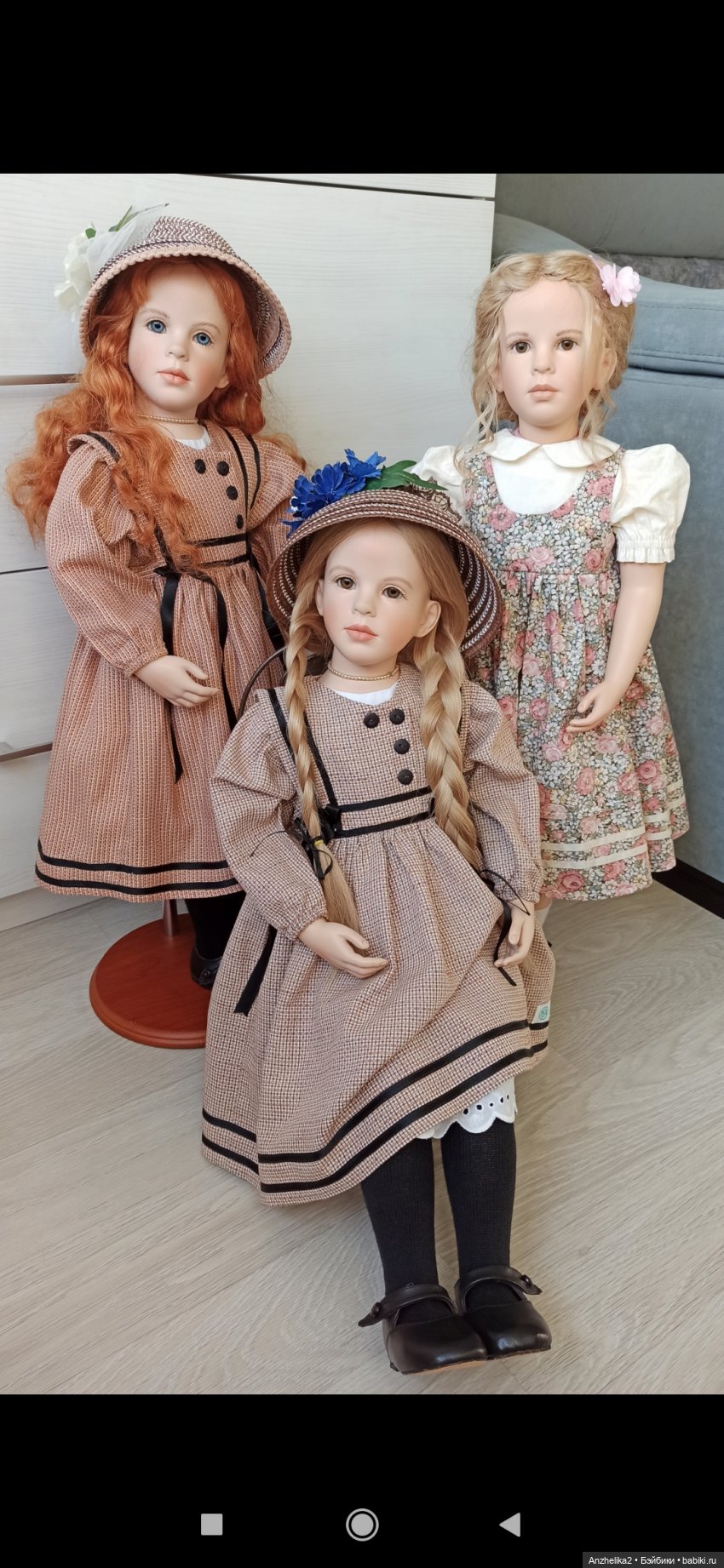 Стайка нежных голубей — Куклы Vera Scholz (Вера Шольц): WPM (Waltershauser)