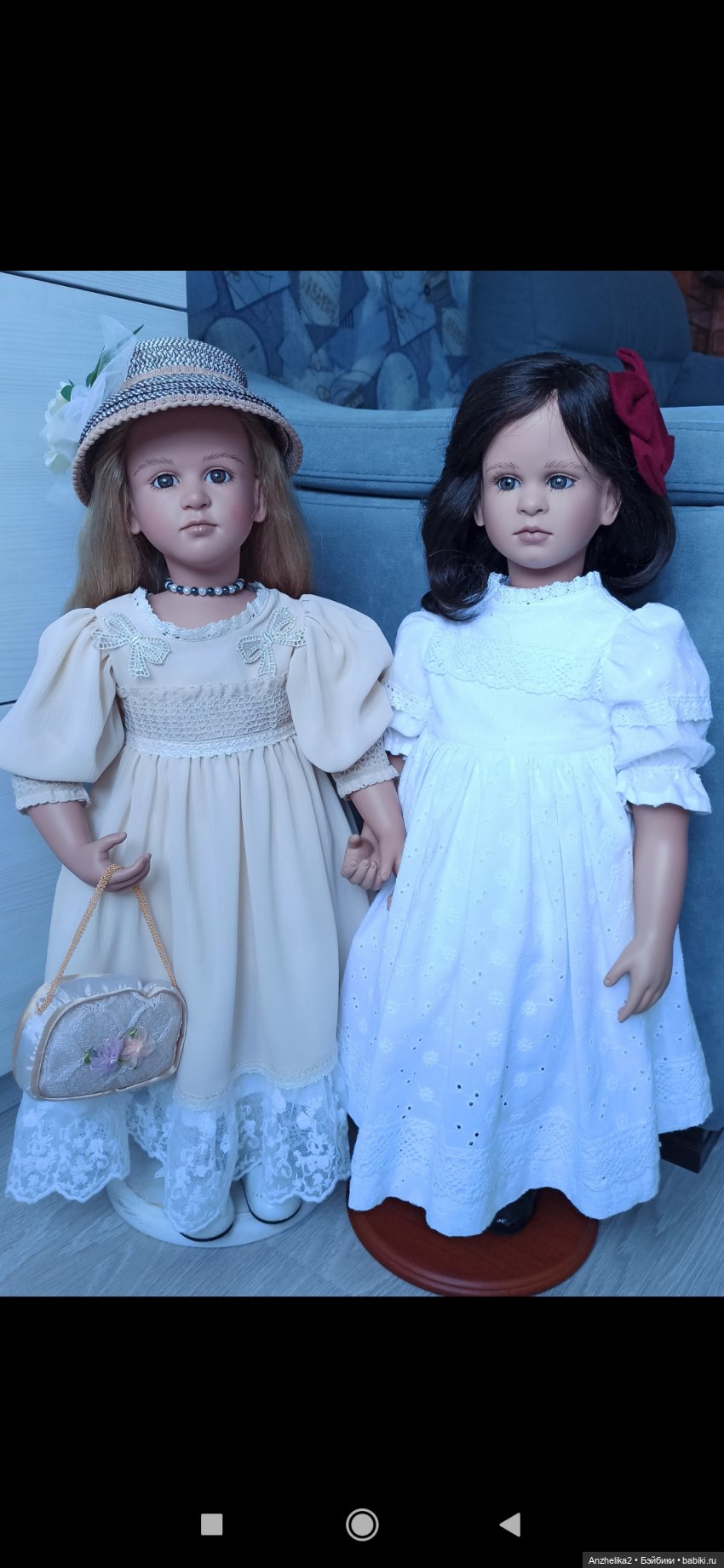 Маленькое чудо, куклы от Ruth Treffeisen