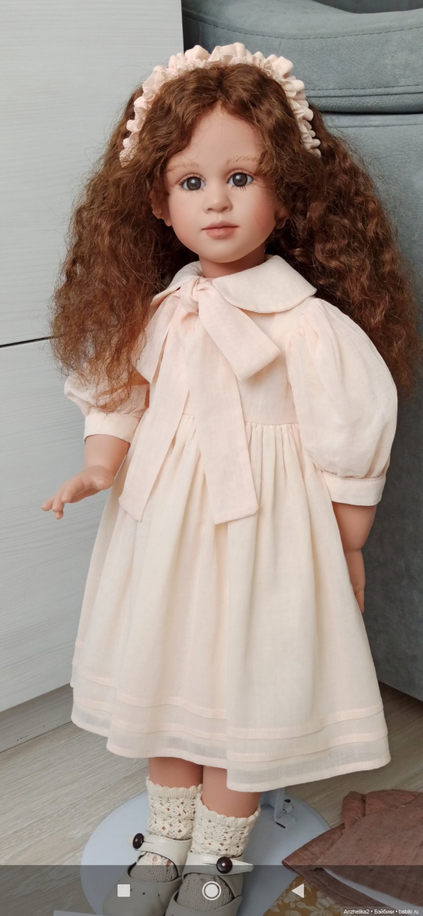Маленькое чудо, куклы от Ruth Treffeisen (фото 3)