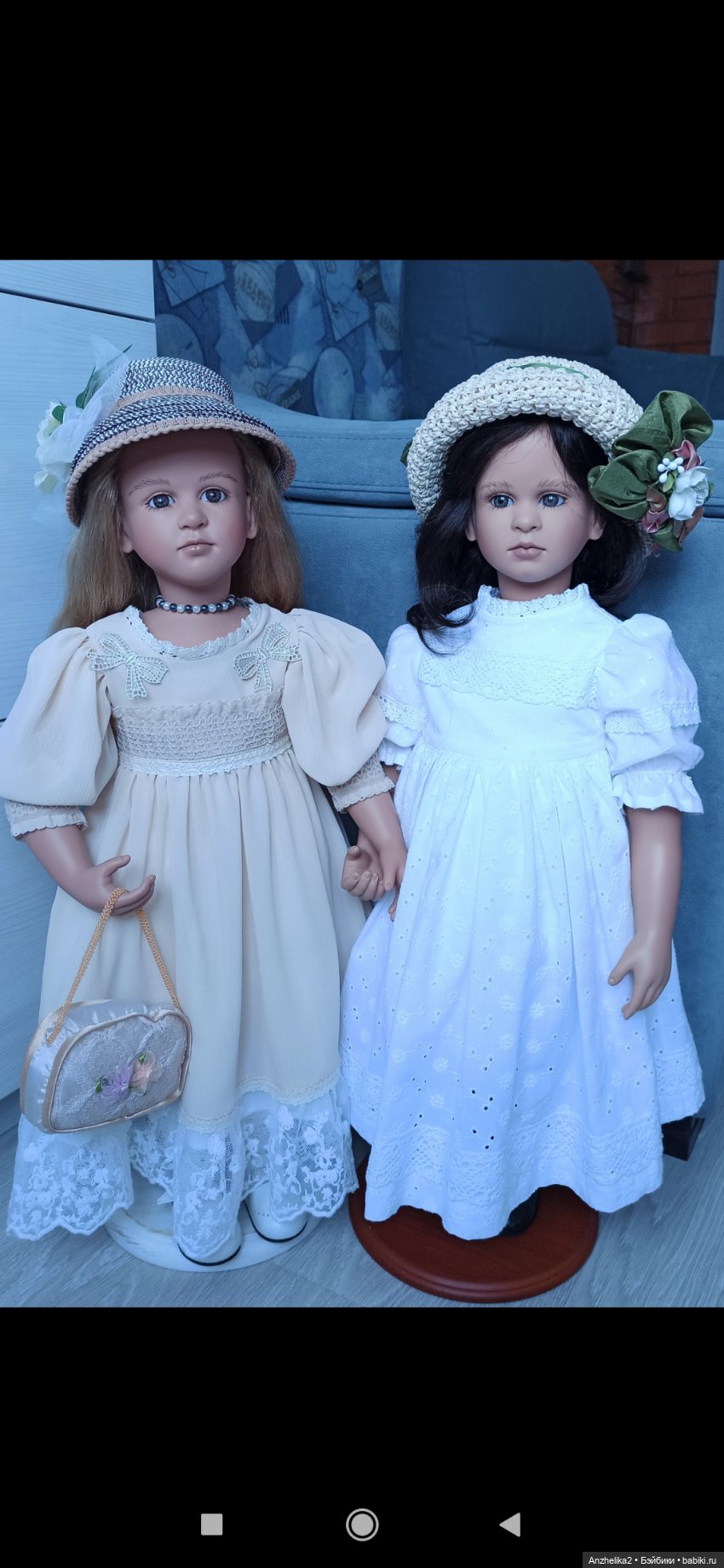 Маленькое чудо, куклы от Ruth Treffeisen