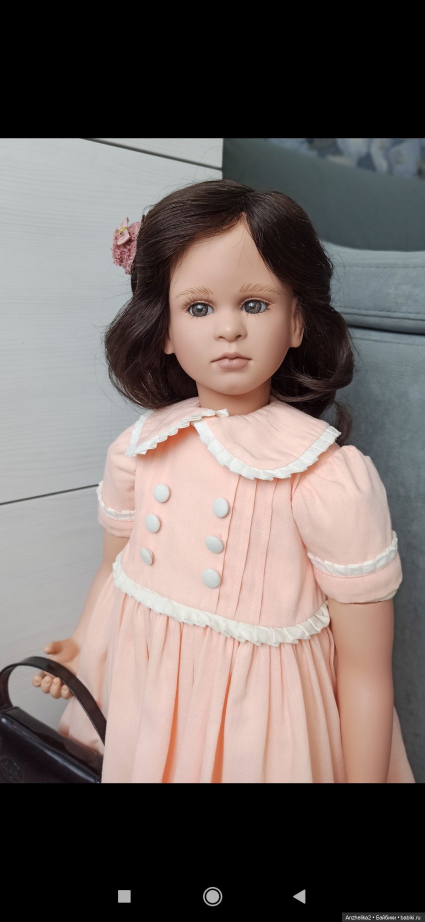 Маленькое чудо, куклы от Ruth Treffeisen