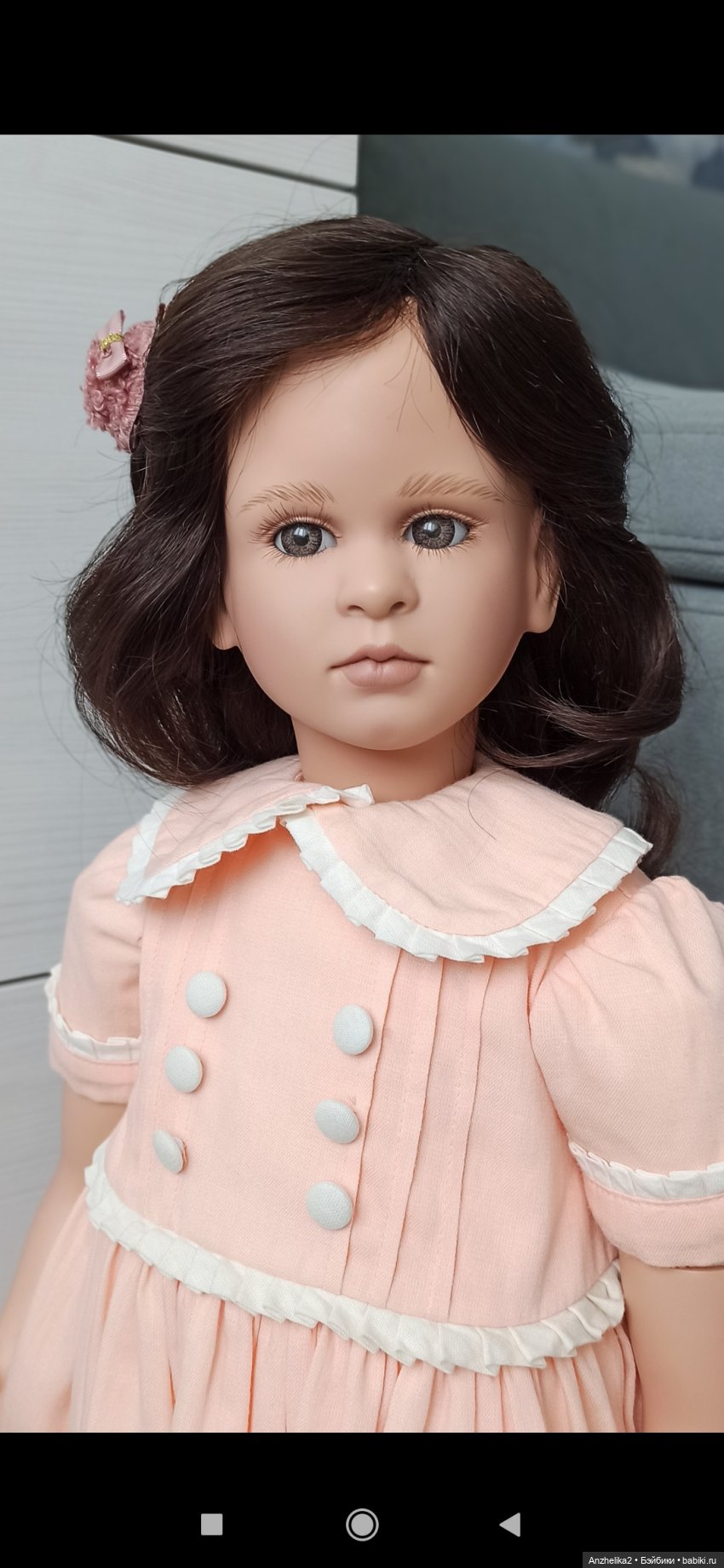 Маленькое чудо, куклы от Ruth Treffeisen