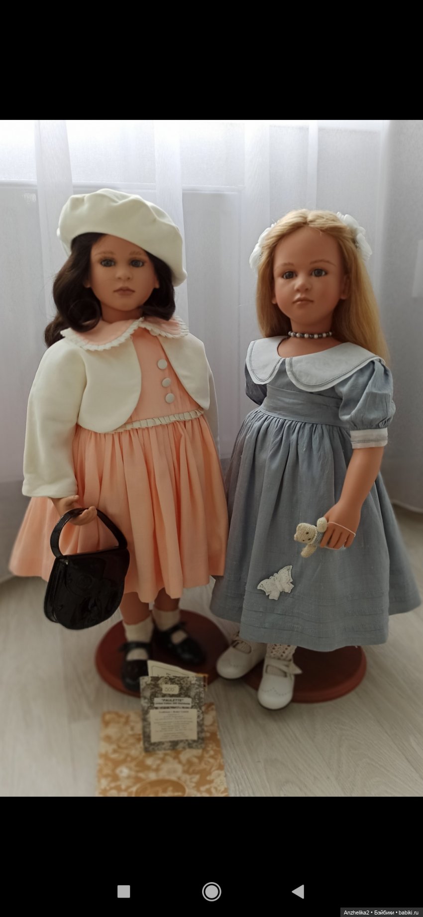 Маленькое чудо, куклы от Ruth Treffeisen