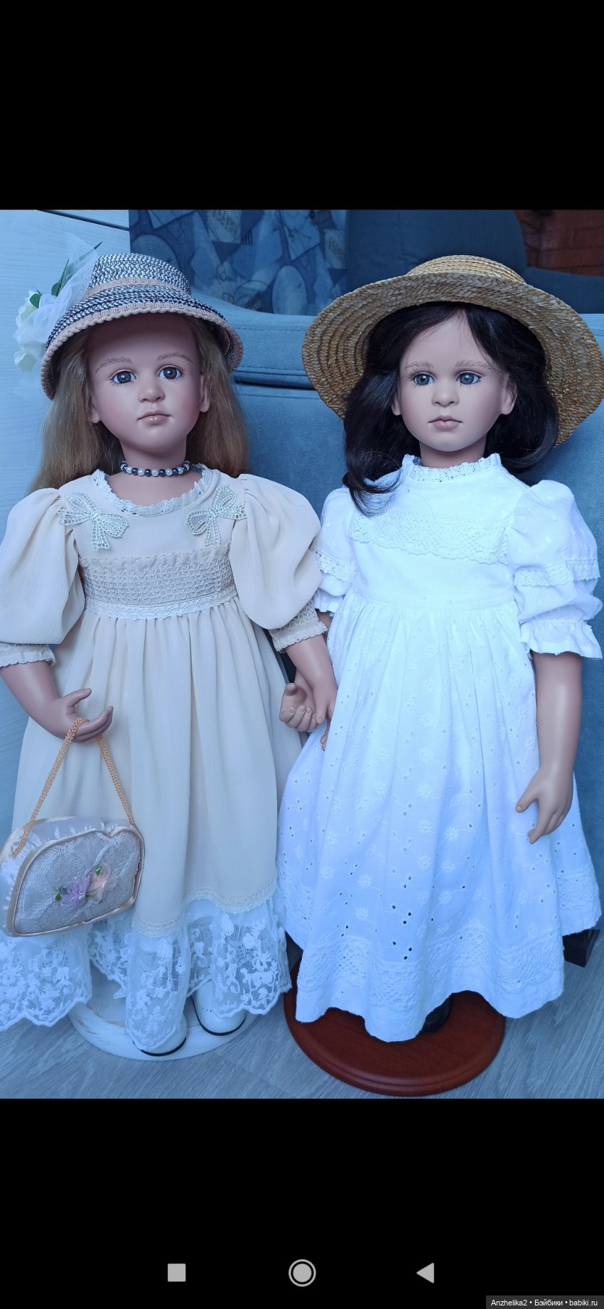 Маленькое чудо, куклы от Ruth Treffeisen