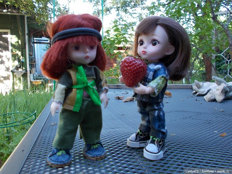 Малявки на природе — Куклы Baboliy (Баболи (фото 5)