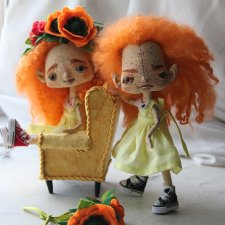 Сетрички-рыжицы, грунтованный текстиль. Сетрички-рыжицы, грунтованный текстиль.