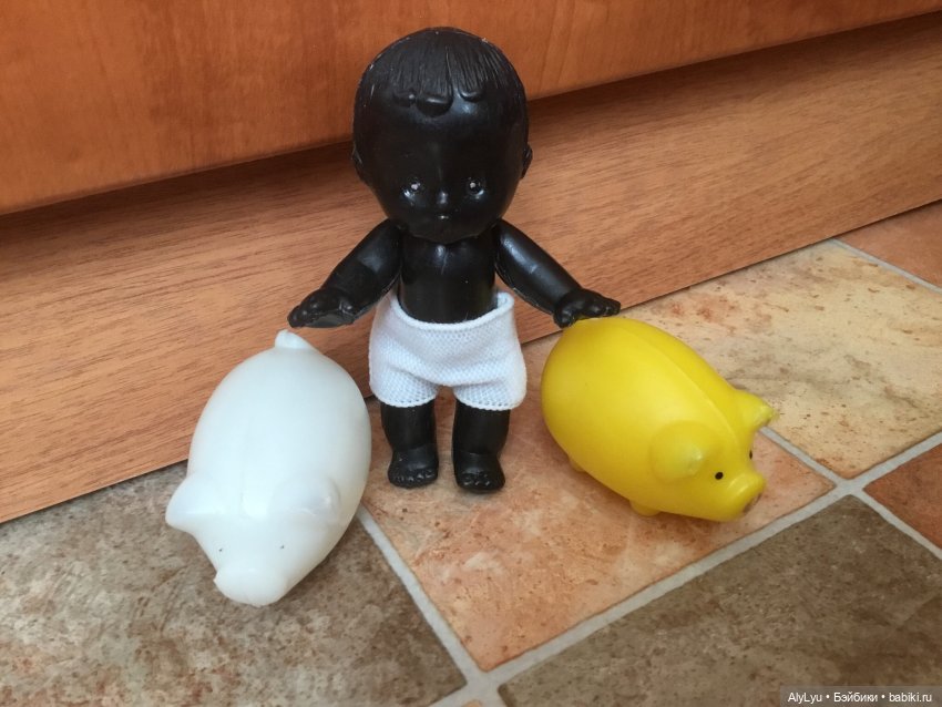 Темнокожий пупсик — Опознание кукол СССР и ГДР: поиск по фото (фото 2)