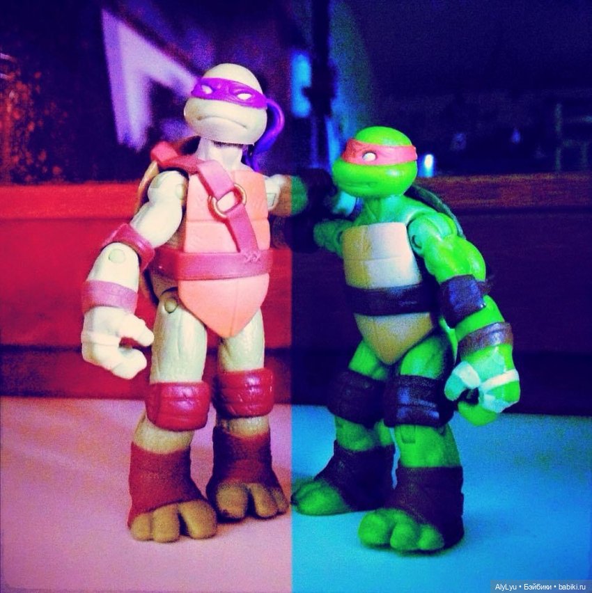 Старые (относительно) фото с черепашками-ниндзя
