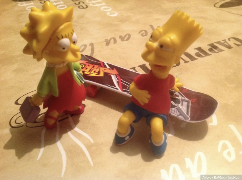 Барт и Лиза Симпсоны — Коллекционные фигурки (разное): животные (фото 4)