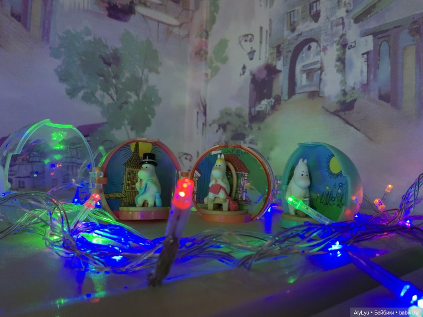 Любителям муми-троллей: фигурки и рисунки (фото 2)