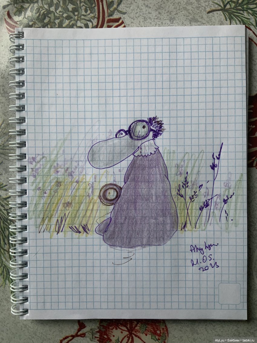 Любителям муми-троллей: фигурки и рисунки (фото 8)