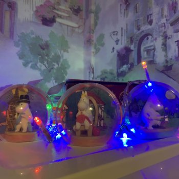 Любителям муми-троллей: фигурки и рисунки