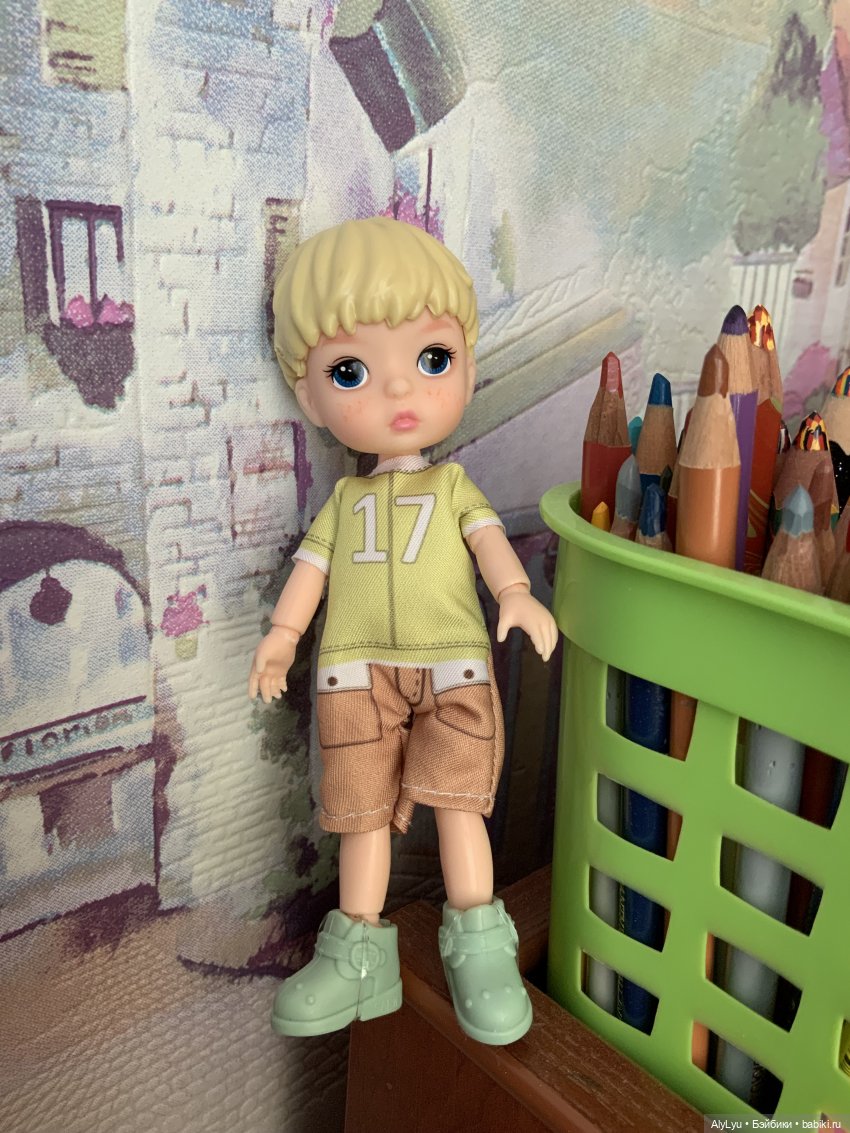 Шарнирный кукленок Funky Toys 🧸 (фото 4)