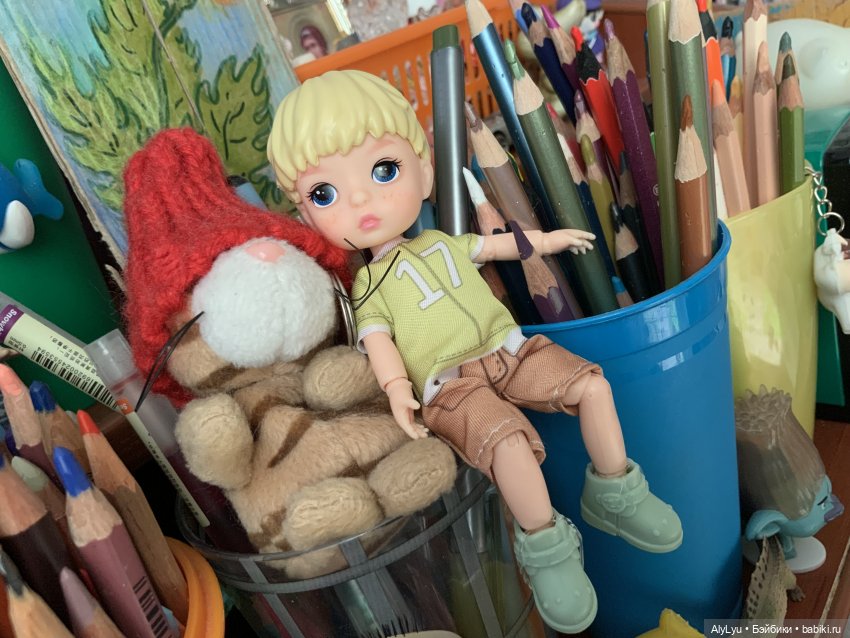 Шарнирный кукленок Funky Toys 🧸 (фото 7)