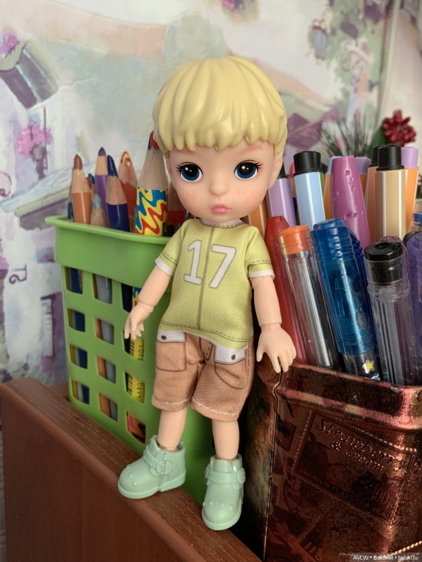 Шарнирный кукленок Funky Toys 🧸 (фото 3)