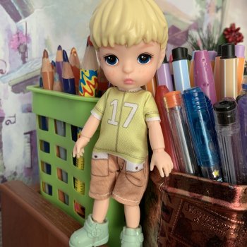 Шарнирный кукленок Funky Toys 🧸