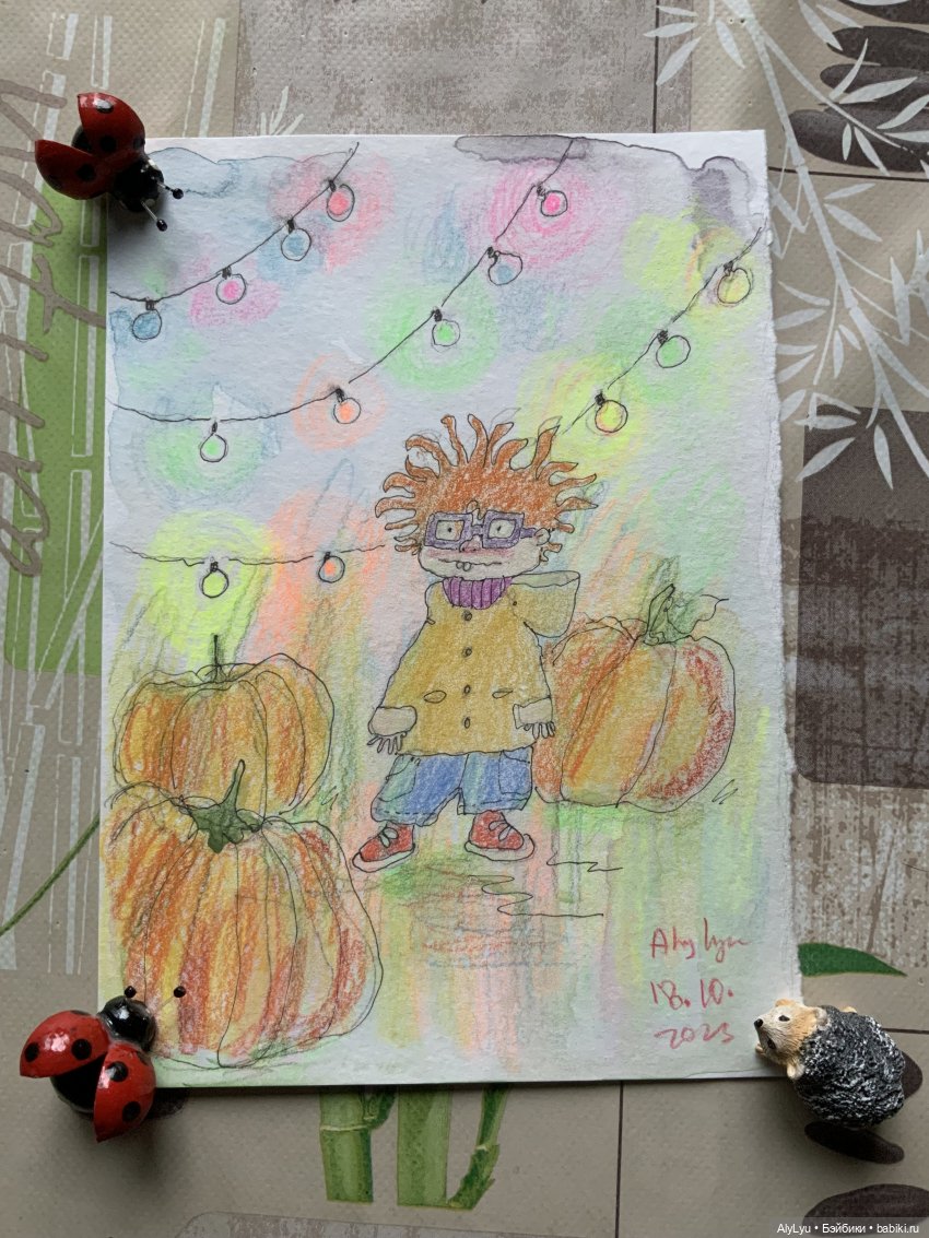 Еще неделя прошла — еще появились рисунки (фото 6)