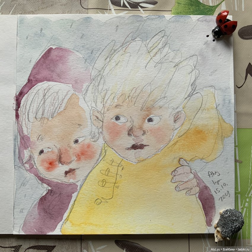 Еще неделя прошла — еще появились рисунки (фото 5)