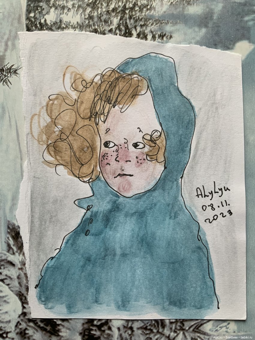 Рисунки ноября — Рисование и арт: скетчи (фото 3)