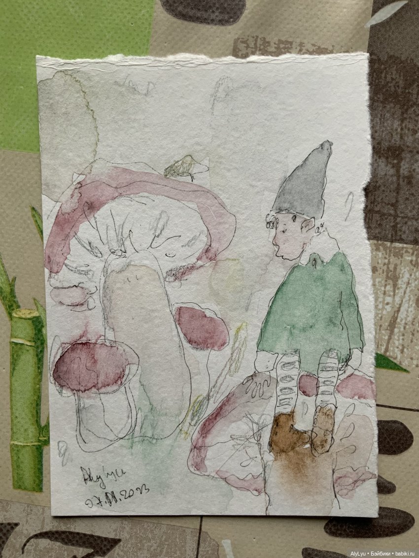 Рисунки ноября — Рисование и арт: скетчи (фото 8)