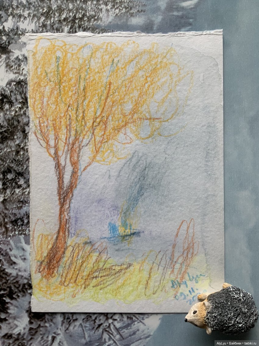 Рисунки ноября — Рисование и арт: скетчи (фото 7)