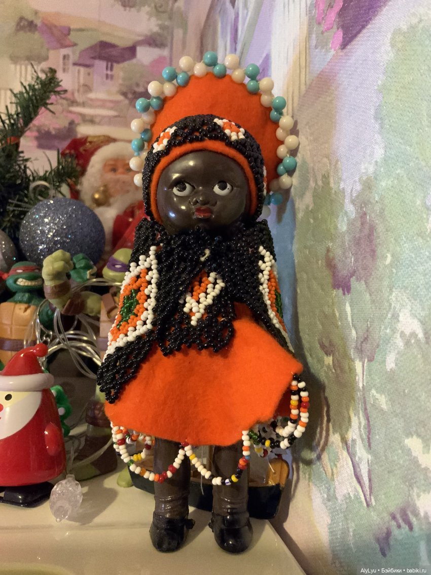 Маленькая африканка — Винтажные куклы ГДР (Немки): Бигги (фото 2)