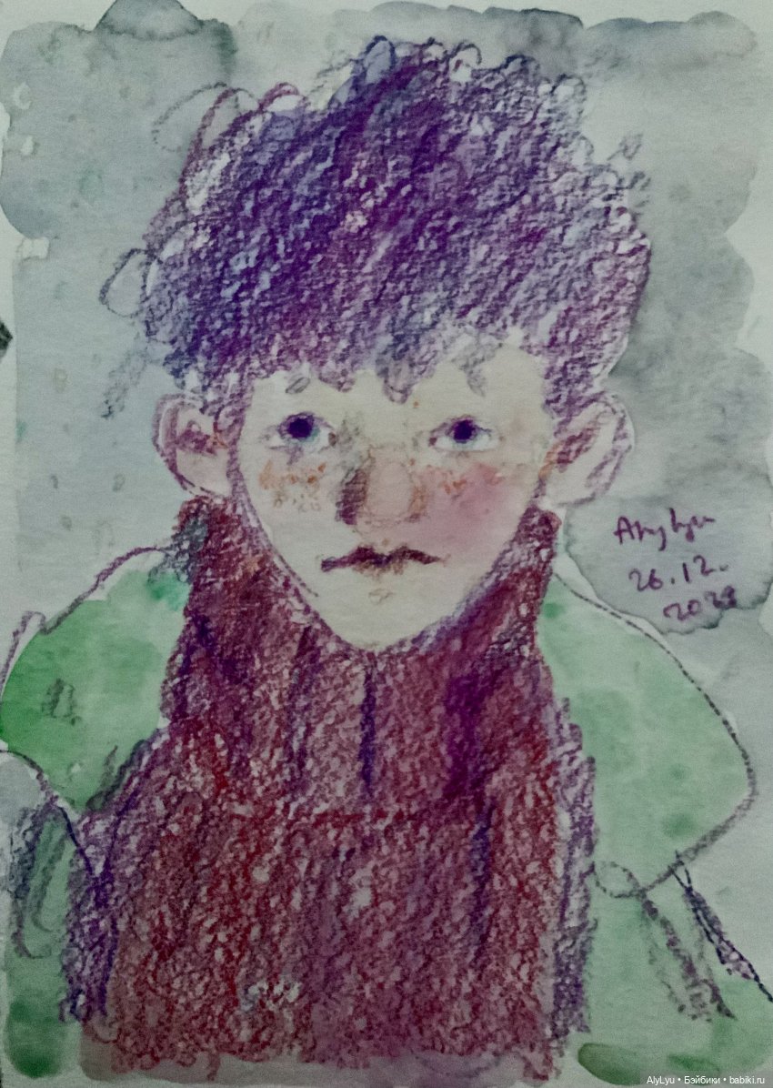 Канун нового года — Рисование и арт: скетчи (фото 7)