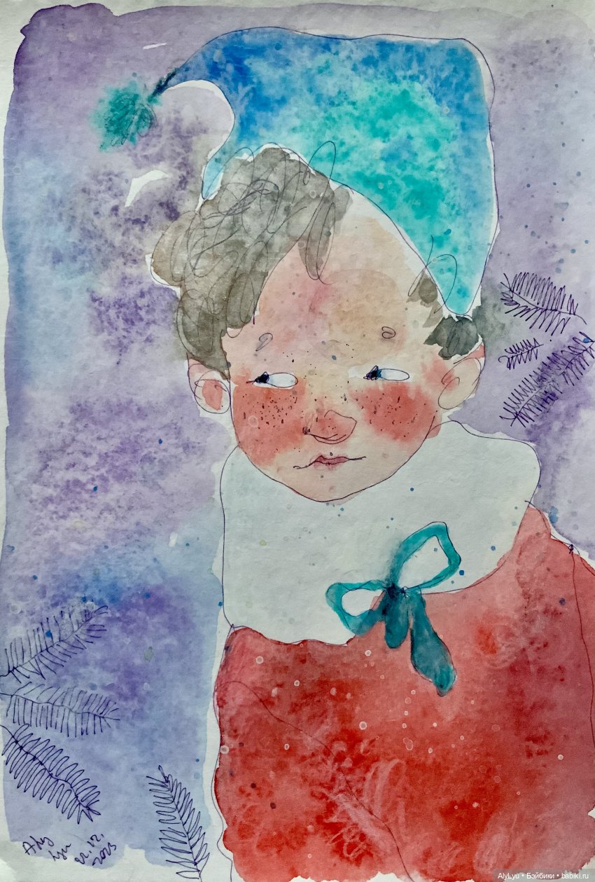 Канун нового года — Рисование и арт: скетчи (фото 3)