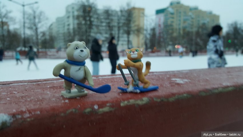 Веселые старты — Фигурки Киндер Сюрприз (Kinder)