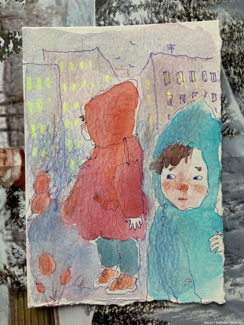 Вьюжные картинки — Рисование и арт: скетчи (фото 8)