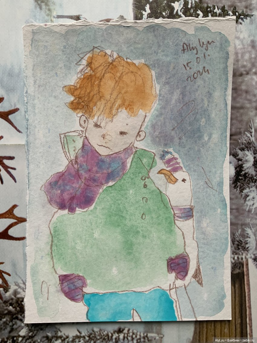 Вьюжные картинки — Рисование и арт: скетчи (фото 3)