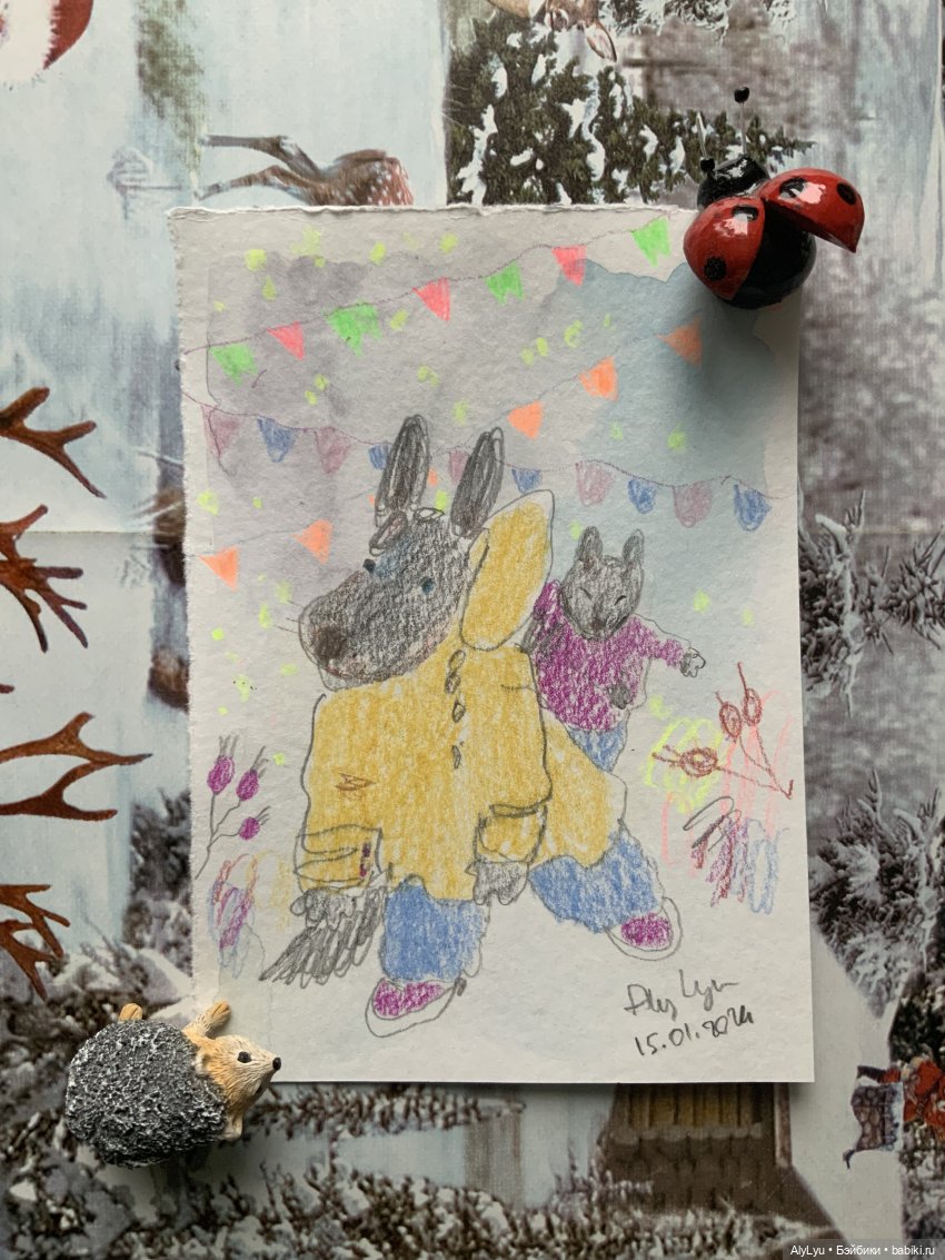 Вьюжные картинки — Рисование и арт: скетчи