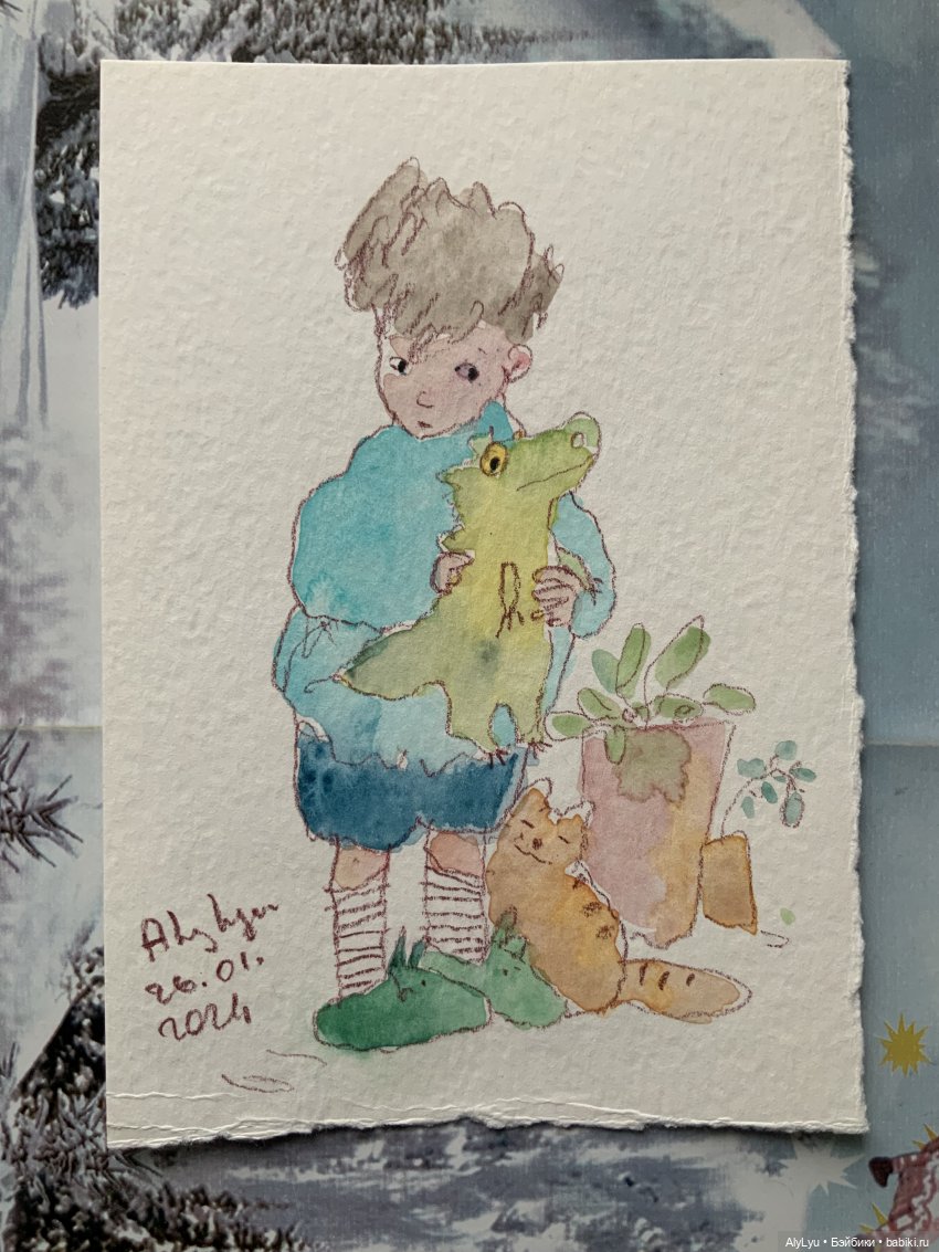 Февральские рисунки — Рисование и арт: скетчи (фото 2)