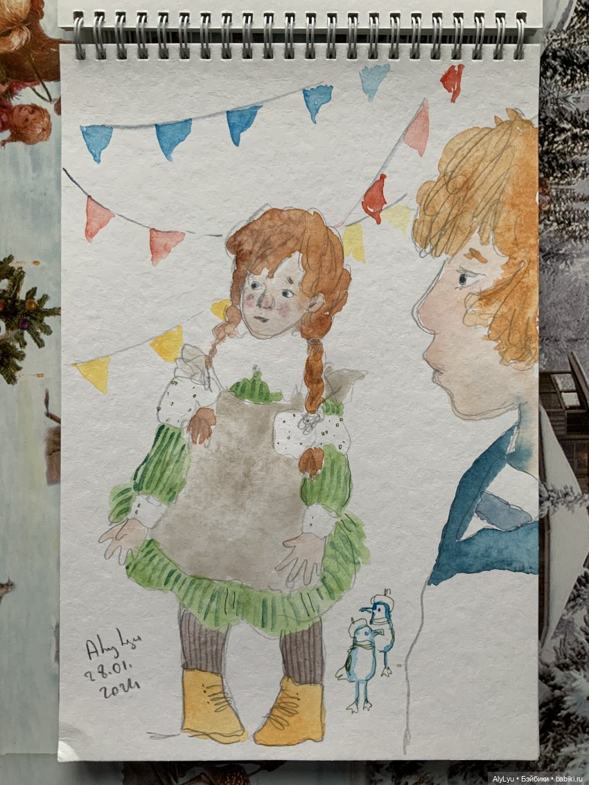 Февральские рисунки — Рисование и арт: скетчи (фото 3)