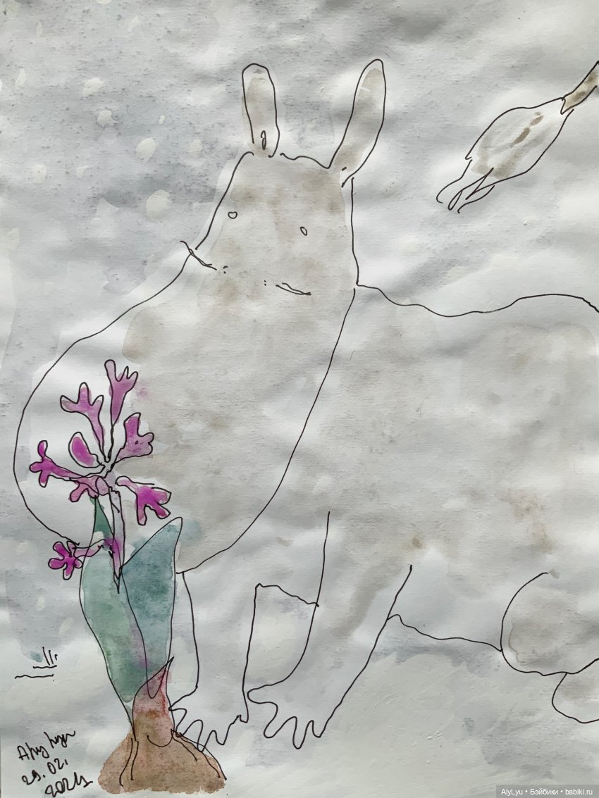 Цветочная зарисовка — Разные шарнирные куклы (не БЖД): редкие