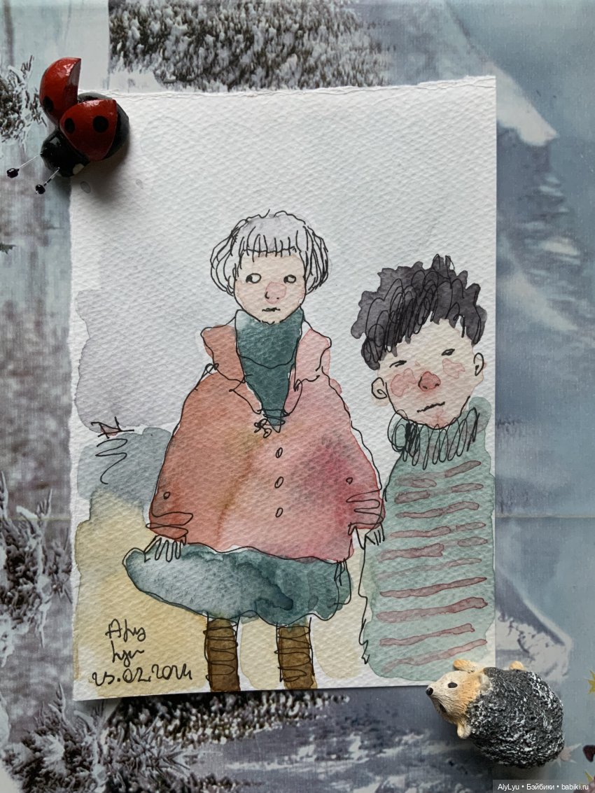 Весенние краски — Рисование и арт: скетчи