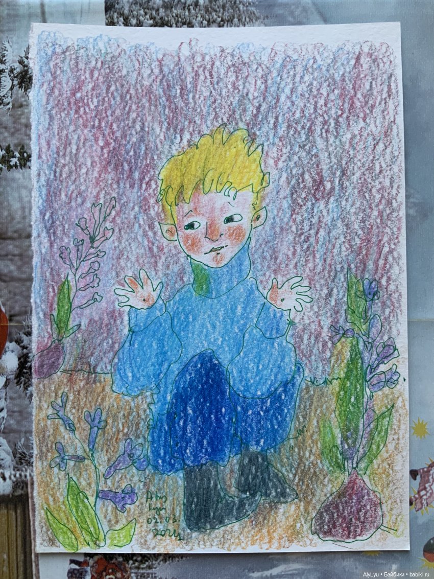 Весенние краски — Рисование и арт: скетчи