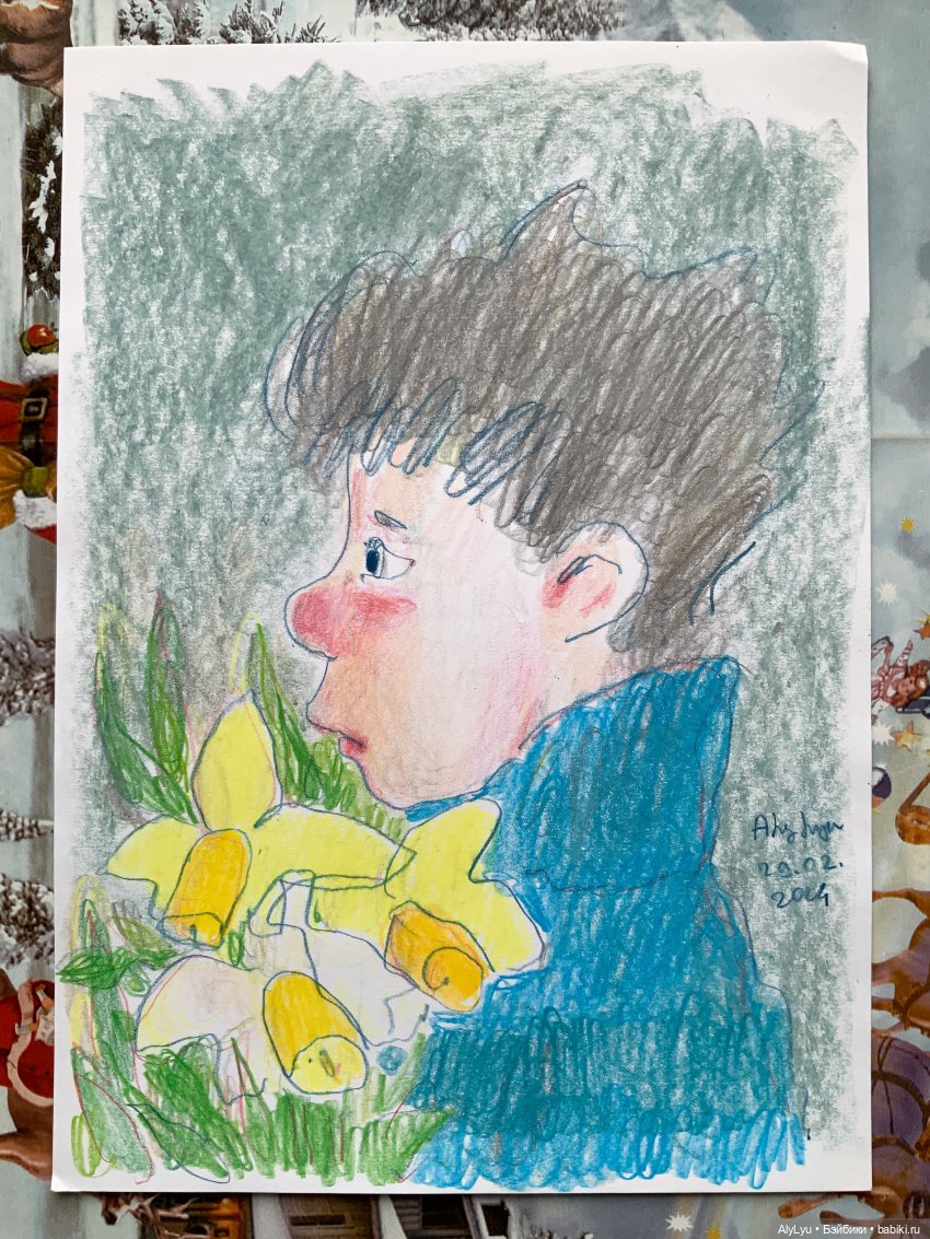 Весенние краски — Рисование и арт: скетчи