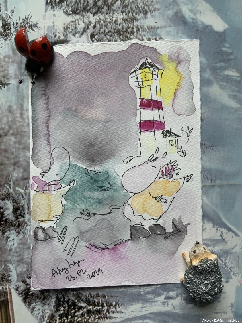 Весенние краски — Рисование и арт: скетчи (фото 7)