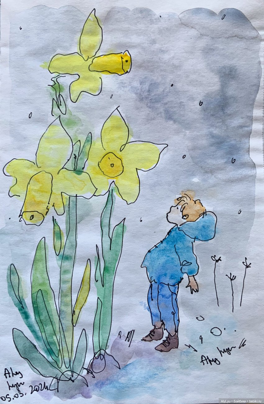 Мартовские скетчи — Рисование и арт: скетчи (фото 4)