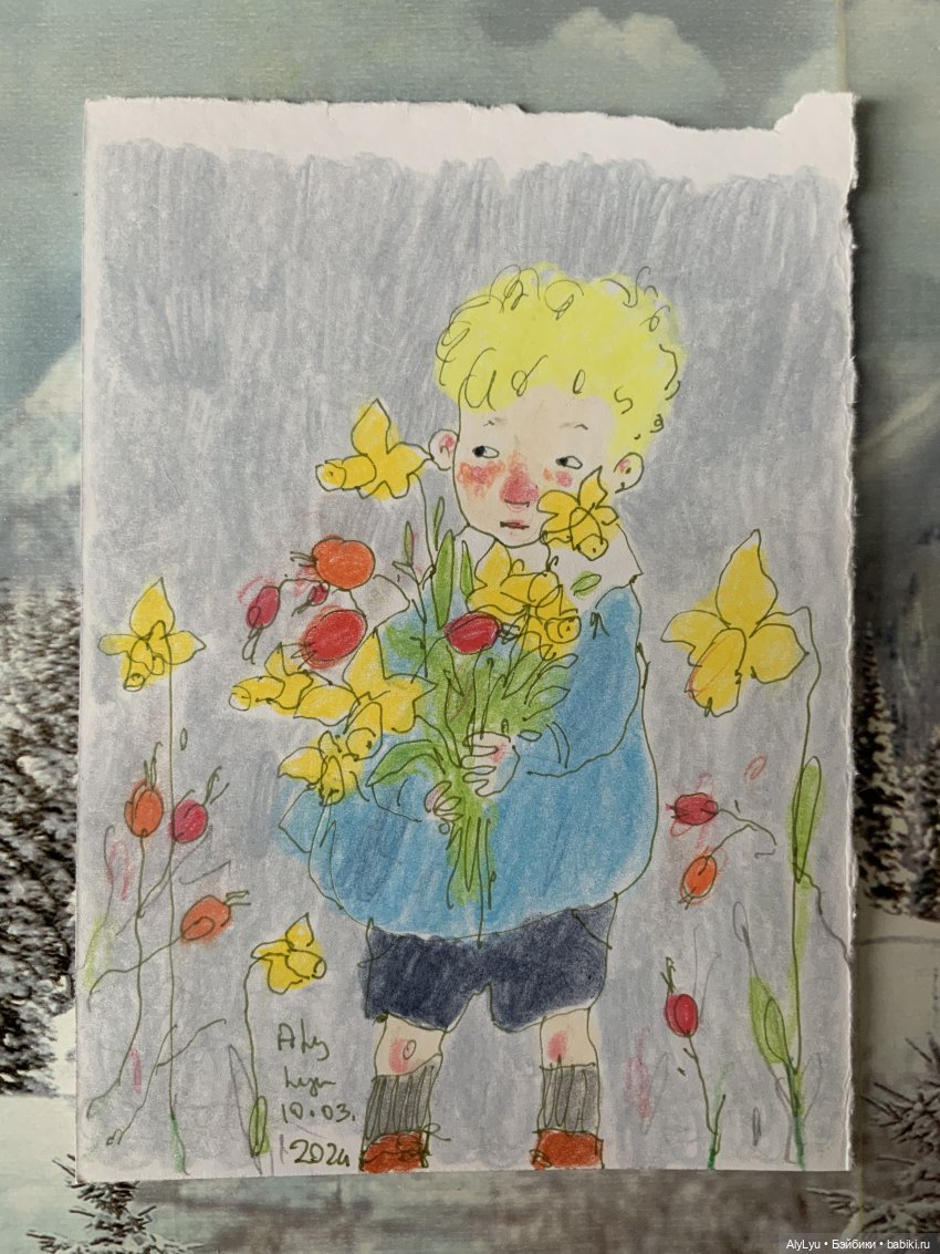 Мартовские скетчи — Рисование и арт: скетчи (фото 9)