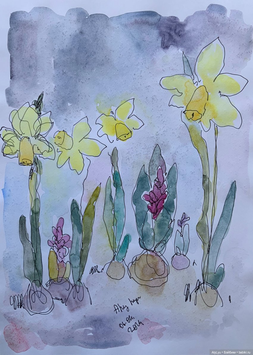 Мартовские скетчи — Рисование и арт: скетчи (фото 5)