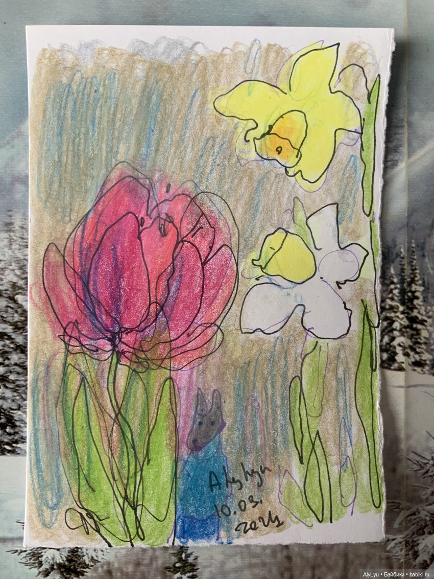 Мартовские скетчи — Рисование и арт: скетчи