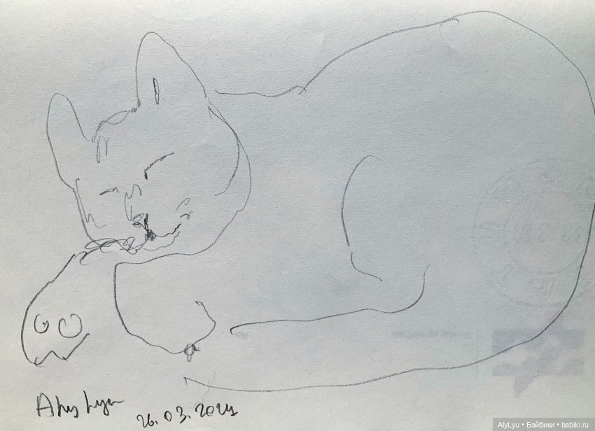 Зарисовки марта и апреля — Рисование и арт: скетчи