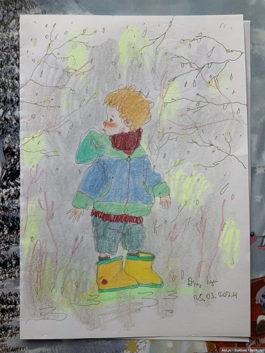 Зарисовки марта и апреля — Рисование и арт: скетчи (фото 7)