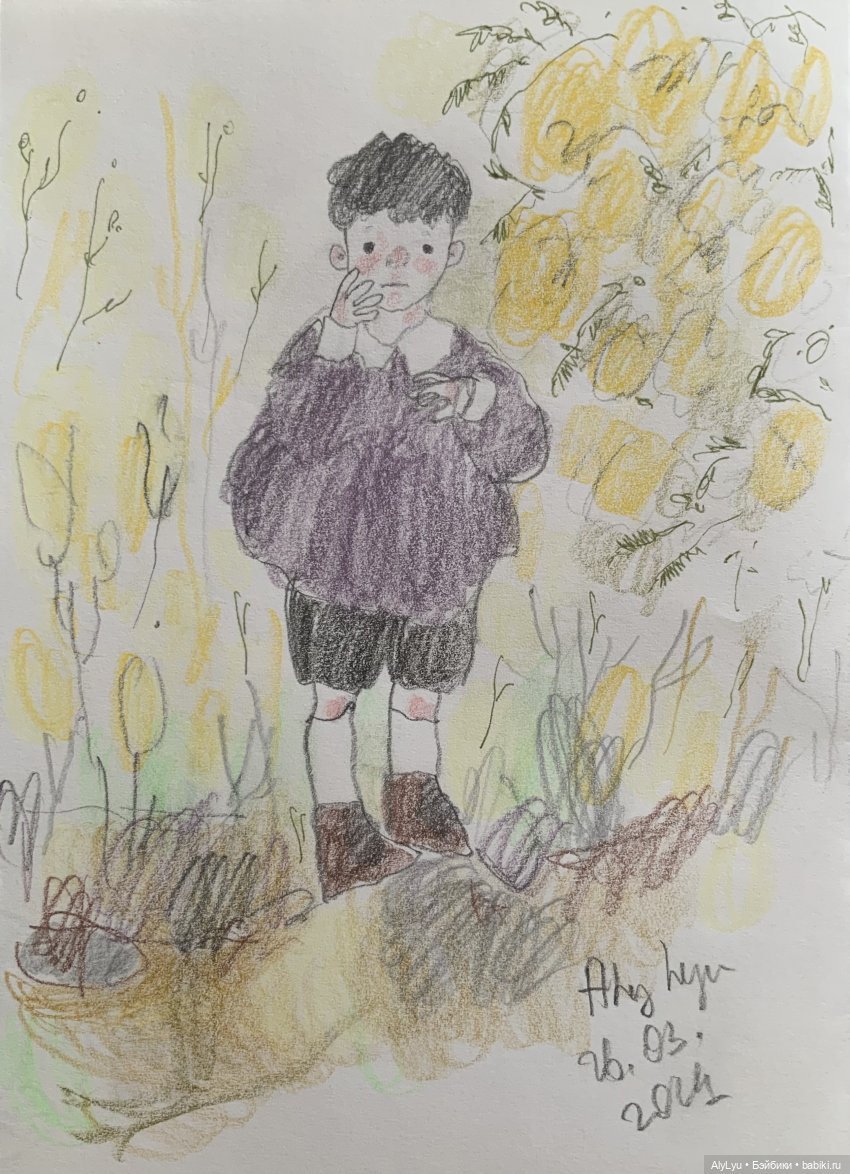 Зарисовки марта и апреля — Рисование и арт: скетчи (фото 8)